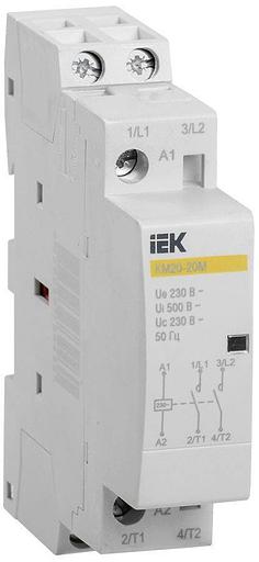 Контактор модульный КМ20-20М AC IEK фото 1