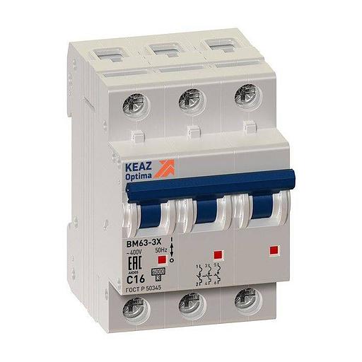 Выключатель нагрузки модульный OptiDin BM63P-340-УХЛ3 (103895) фото 1