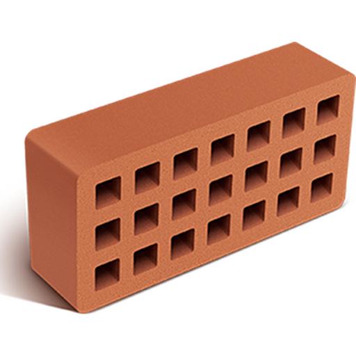 Сталинградский кирпич рядовой пустотелый (классический) 1 НФ гладкий ОПТ фото 1