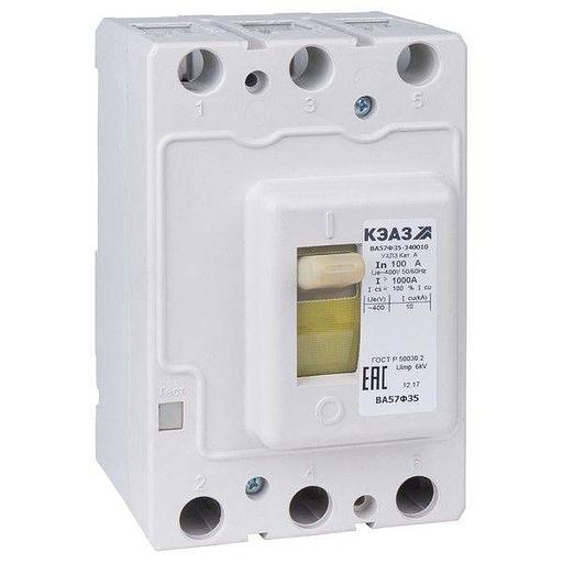 Выключатель автоматический ВА57Ф35-340010-125А-1250-400AC-УХЛ3 фото 1