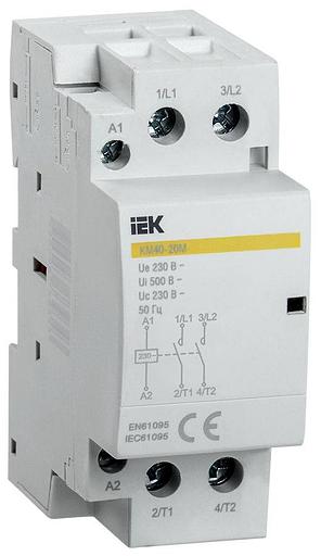 Контактор модульный КМ40-20М AC IEK фото 1