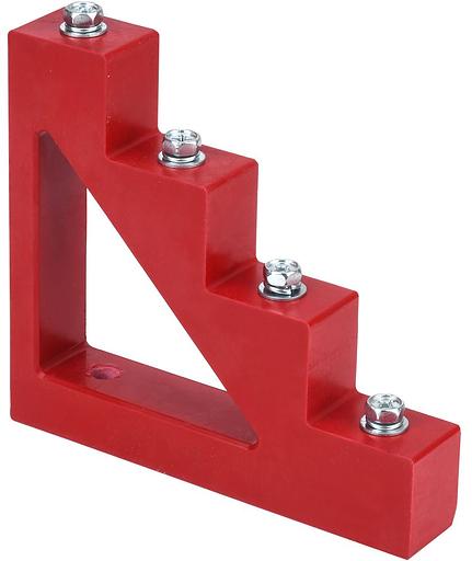 Изолятор ступенчатый ИС4-40 (М8) силовой с болтом (YIS11-4-40-B) фото 1