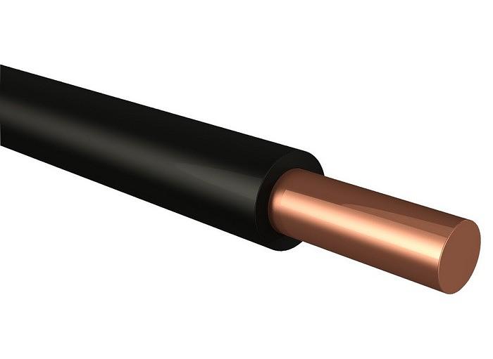 Провод ПуВнг(А)-LS 1х4 Черный фото 1