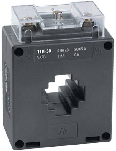 Трансформатор тока ТТИ-30 100/5А 5ВА класс 0.5S фото 1