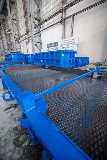 Metal molds for the production of road slabs фото 4