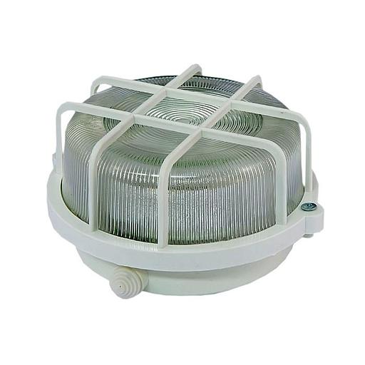 Светильник НПП 03-100-005.04 У3 (корпус и защитная сетка-квадрат, белый) TDM фото 1