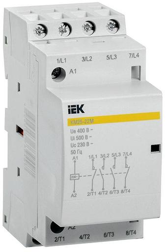 Контактор модульный КМ25-22M AC (MKK11-25-22) фото 1