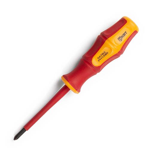Отвертка диэлектрическая Профи PH1х80 фото 1