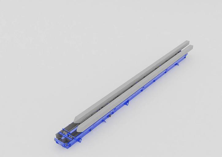 Metal molds for the production of piles and beams фото 2