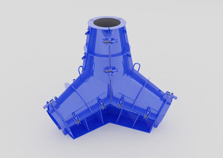 Metal molds for the production of bank protection elements фото 2