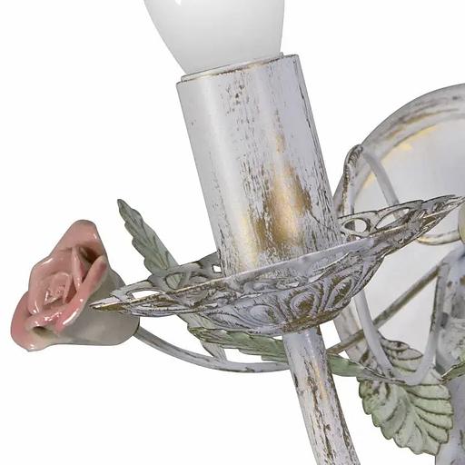 Бра свеча с декором S1034-1 ОПТ фото 3