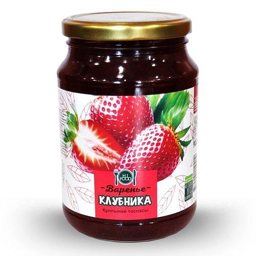 Варенье «HiFood» Клубника 900 г ОПТ фото 1