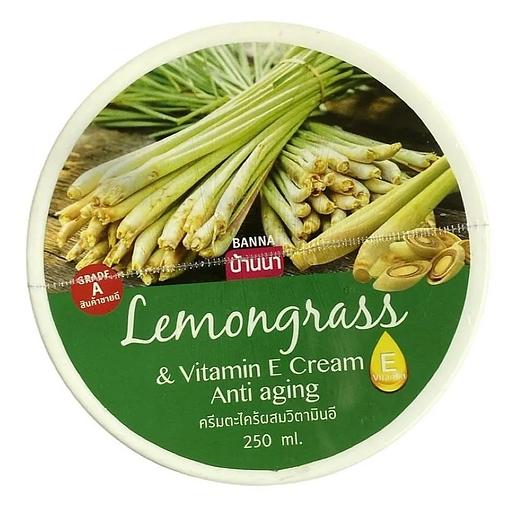 Крем для тела омолаживающий «Лемонграсс и Витамин E» BANNA 250 мл опт фото 1
