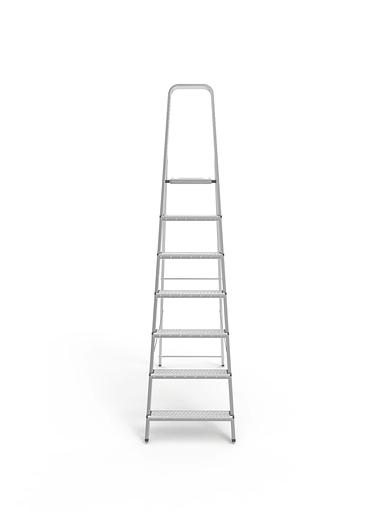 Стремянка стальная 7 ступеней фото 3