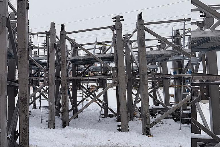 Башенный кран WA6013-8 фото 5