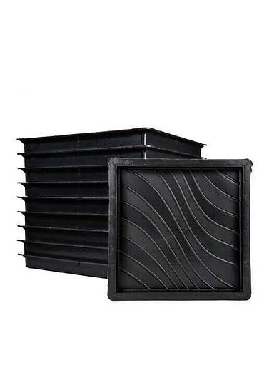 Формы тротуарной плитки размер волна 30×30×3 см опт фото 1