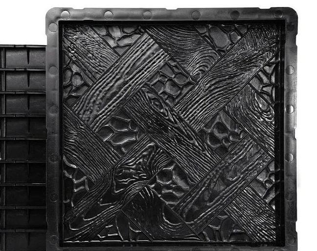 Формы тротуарной плитки размер ялта 30×30×3 см опт фото 2