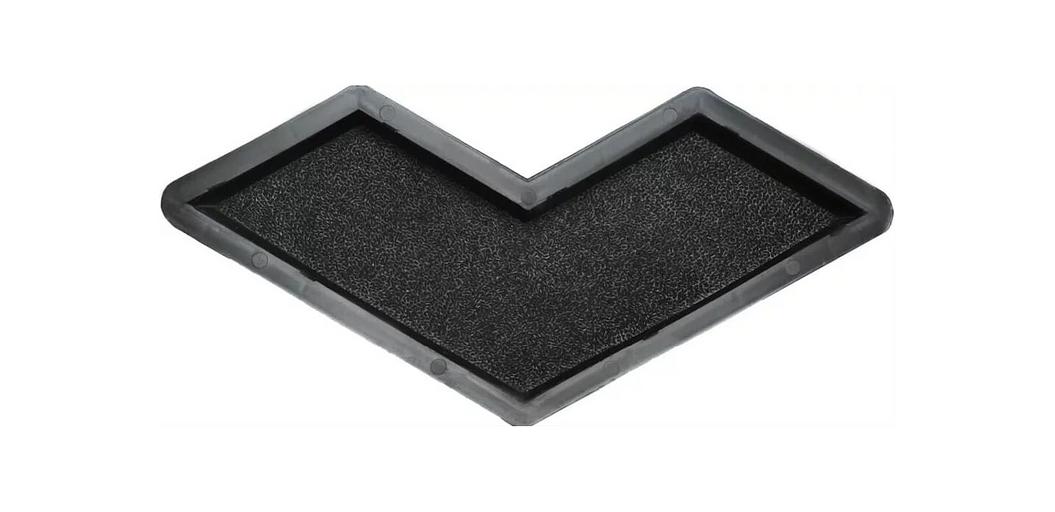 Формы тротуарной плитки бумеранг 35×9.8×4 см опт фото 1