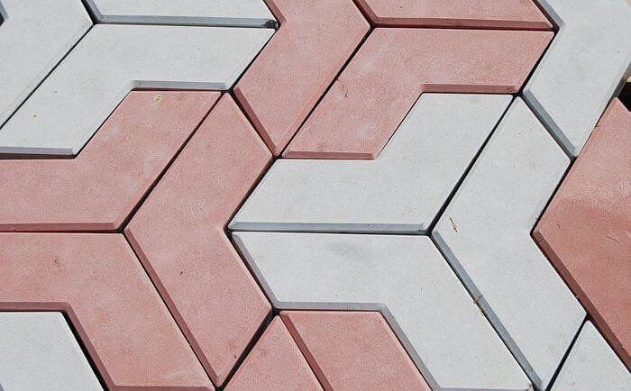 Формы тротуарной плитки бумеранг 35×9.8×4 см опт фото 2