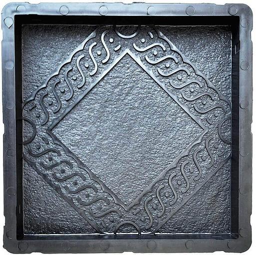 Формы тротуарной плитки клетка 30×30×3 см викинг опт фото 1