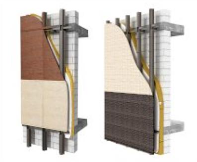 Навесная фасадная система «Ронсон» 100 ОПТ фото 1