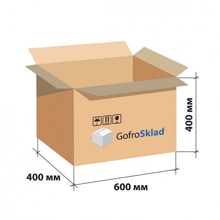 Гофрокороб 600х400х400 Т-23 Бурый фото 1
