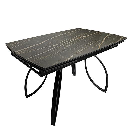 Kitchen table “Black Lotus - 1” 120×80 (extendable) фото 1