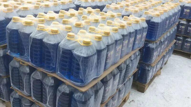 Зимняя стеклоомывающая жидкость автомобильная ZZ -30 °C фото 9