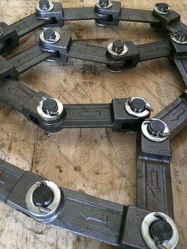 Цепь тяговая вильчатая Р1-100 разборная с фиксацией пальца проволочным шплинтом по ГОСТ 12996-90 фото 7