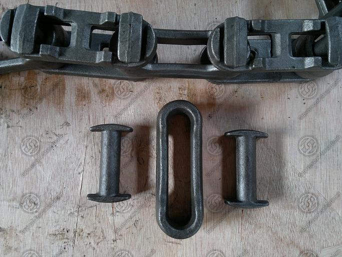 Цепь тяговая разборная Р1-100-220 с вращающимися валиками по ГОСТ 589-85 фото 2