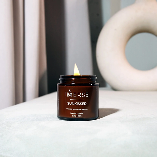 Ароматическая свеча Immerse «SunKissed» 110 мл ОПТ фото 2