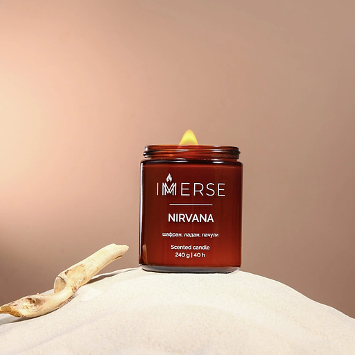 Ароматическая свеча Immerse «Nirvana» 240 мл ОПТ фото 1