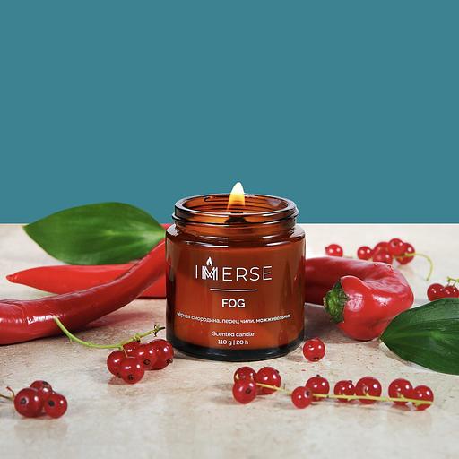 Ароматическая свеча Immerse «Fog» 110 мл ОПТ фото 1