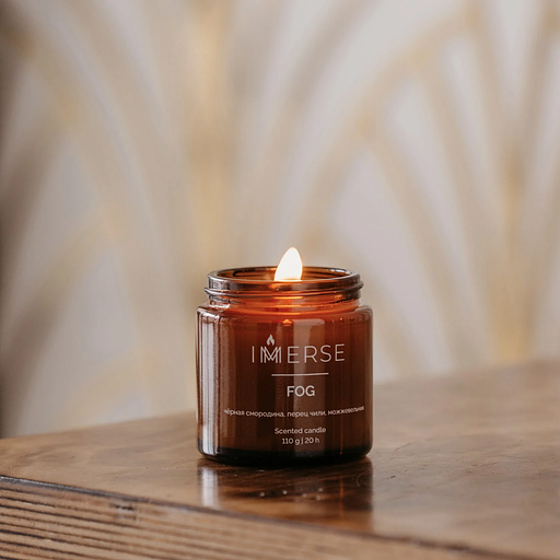 Ароматическая свеча Immerse «Fog» 110 мл ОПТ фото 2