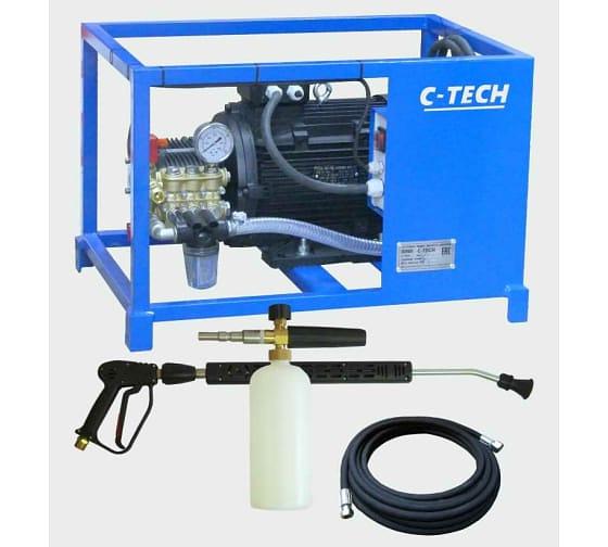 Автомойка для грузового транспорта C-TECH (250 бар, до 900 л/ч, 7.5 кВт) профессиональная, стационарная TR2515ES1E4BP2FMT+ TR2515ES1E4BP2FMT-15-SF60 фото 2