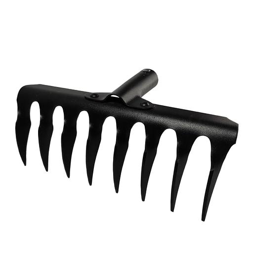 Грабли с черенком 100 см, 8 зубцов фото 2