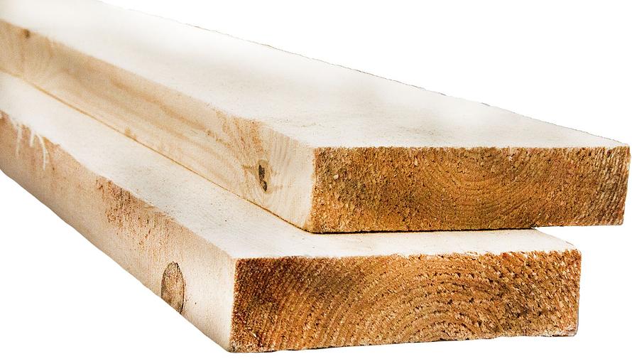 Обрезная доска сосна 50x200x6000 мм ОПТ фото 1