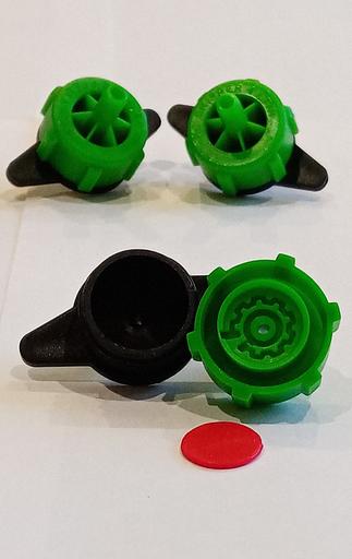 Компенсированная капельница 4 л/ч зелёная SERDRIP фото 2