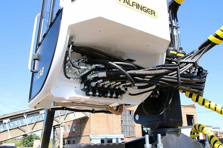 Стационарный манипулятор «PALFINGER VM10L86S» для лома фото 1