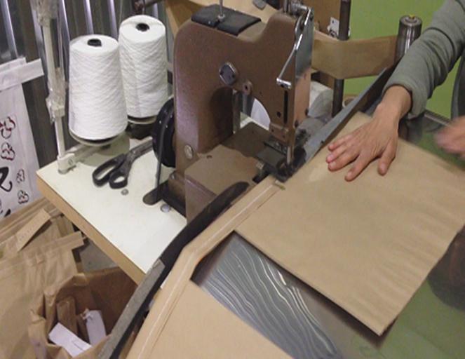 Автоматическая линия по прошивке бумажных мешков ДМП-4 фото 1