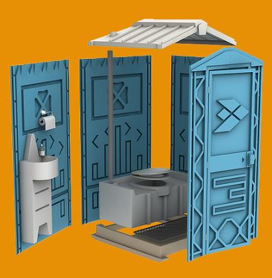 Туалетная кабина «Люкс» Ecostyle фото 2