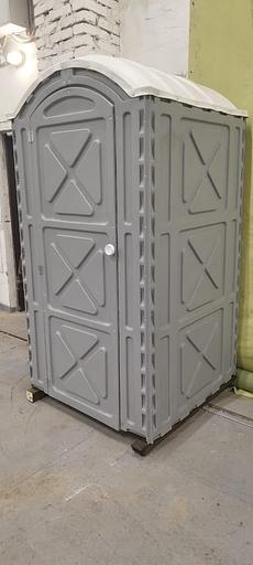 Туалетная пластиковая кабина «Эконом» с баком фото 5