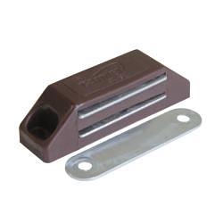 Защелка магнитная "гигант", коричневая фото 1