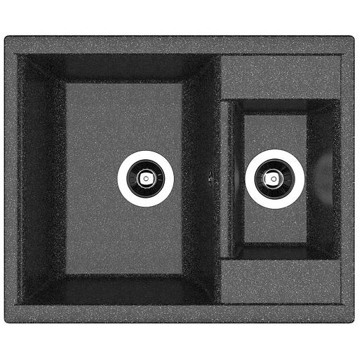 Мойка "Астра 620 K" (620х510х217), черный фото 1