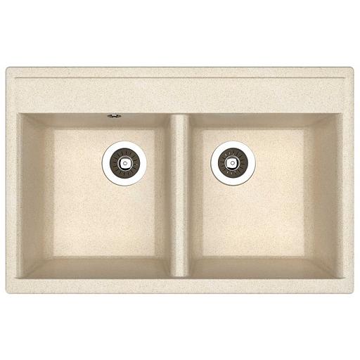 Мойка "Астра 780" (780х510х217), латте фото 1