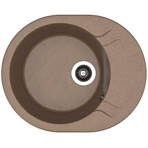 Мойка "Берта 580" (580х470х217), терракота фото 1