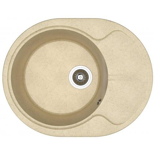 Мойка "Берта 620" (620х510х217), дюна фото 1