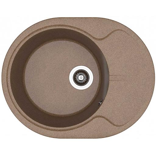 Мойка "Берта 620" (620х510х217), терракота фото 1