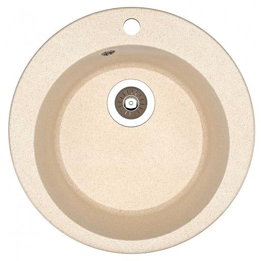 Мойка "Гала" (d510х217), латте фото 1