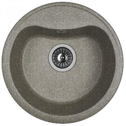 Мойка "Дора" (d435х221), черный фото 1